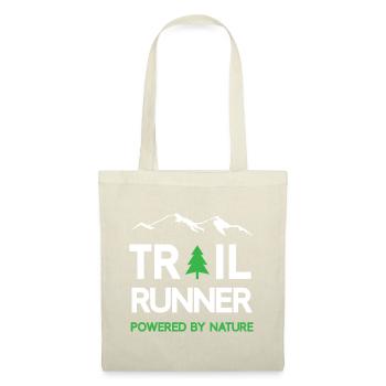 Trail Runner - Powered by Nature - Tote Bag - red - Front