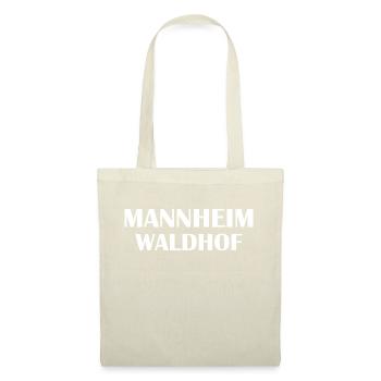 Mannheim Monnem Mannheimat - Stoffbeutel - Rot - Vorne