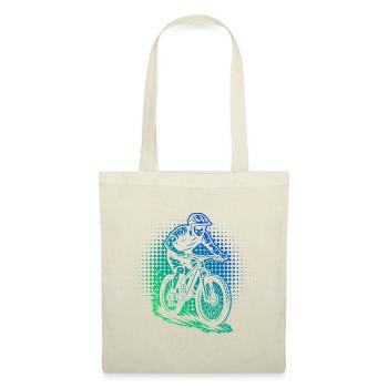 Mountainbike Liebe zum Anziehen - Stoffbeutel - Rot - Vorne