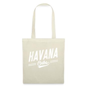 HAVANA CUBA OLD SCHOOL - Stoffbeutel - Rot - Vorne