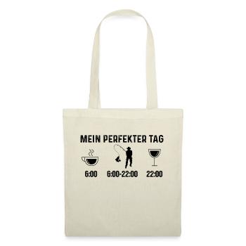 Mein Perfekt-Tag - (2) - Stoffbeutel - Rot - Vorne