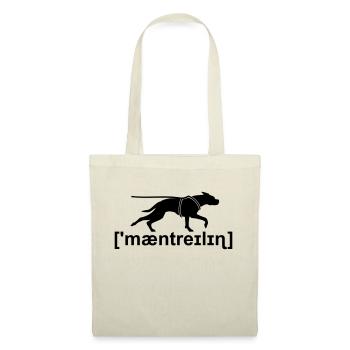 Mantrailing phonetic transcription - Tote Bag - red - Front