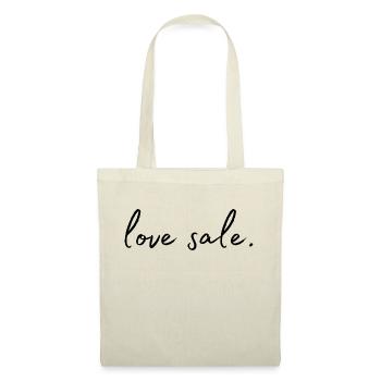 Love Sale. Dear Sale. - Tote Bag - red - Front