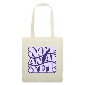 Not an AI yet - Tote Bag - red - Front