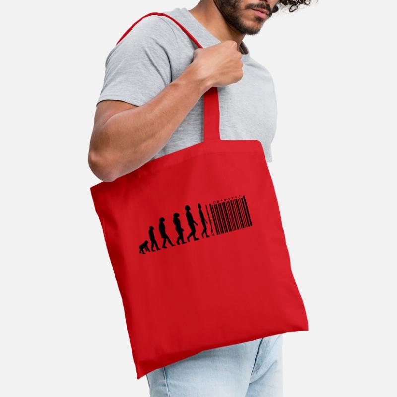 Evolution code à barres Sac en tissu