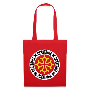 occitania 03 - Sac en tissu - rouge - Devant