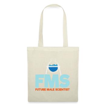Futur scientifique masculin - Sac en tissu - rouge - Devant