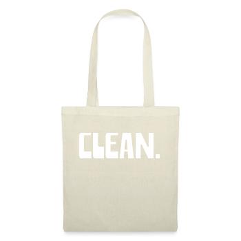 CLEAN - Stoffbeutel - Rot - Vorne