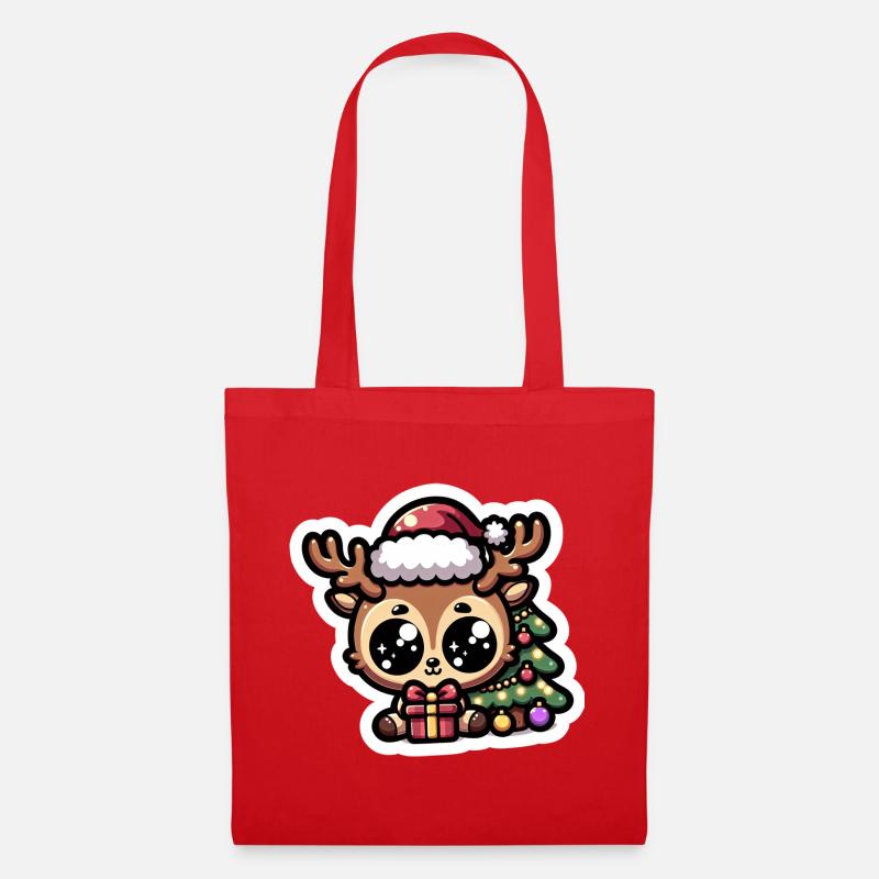 Little Rudolph - Stoffbeutel - Rot