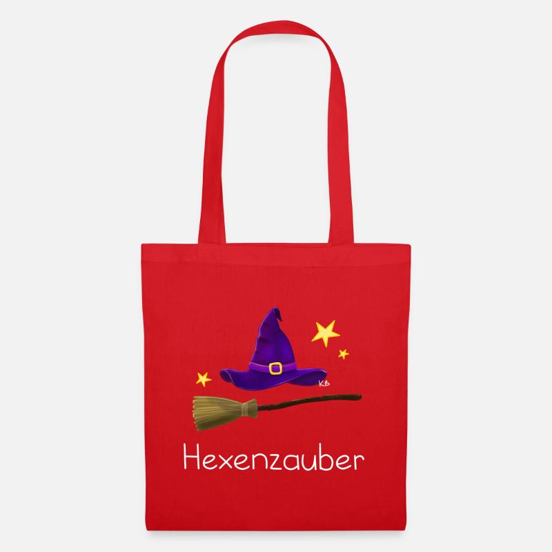 Sort de sorcière - Sac en tissu - rouge