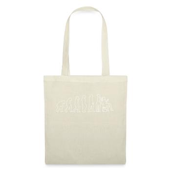 Coiffeur Ciseaux Peigne Coiffeur Coiffeur - Sac en tissu - rouge - Devant