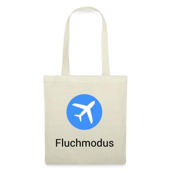 Mode Avion Jurer Avion Icône Bureau Humour Drôle - Sac en tissu - rouge - Devant