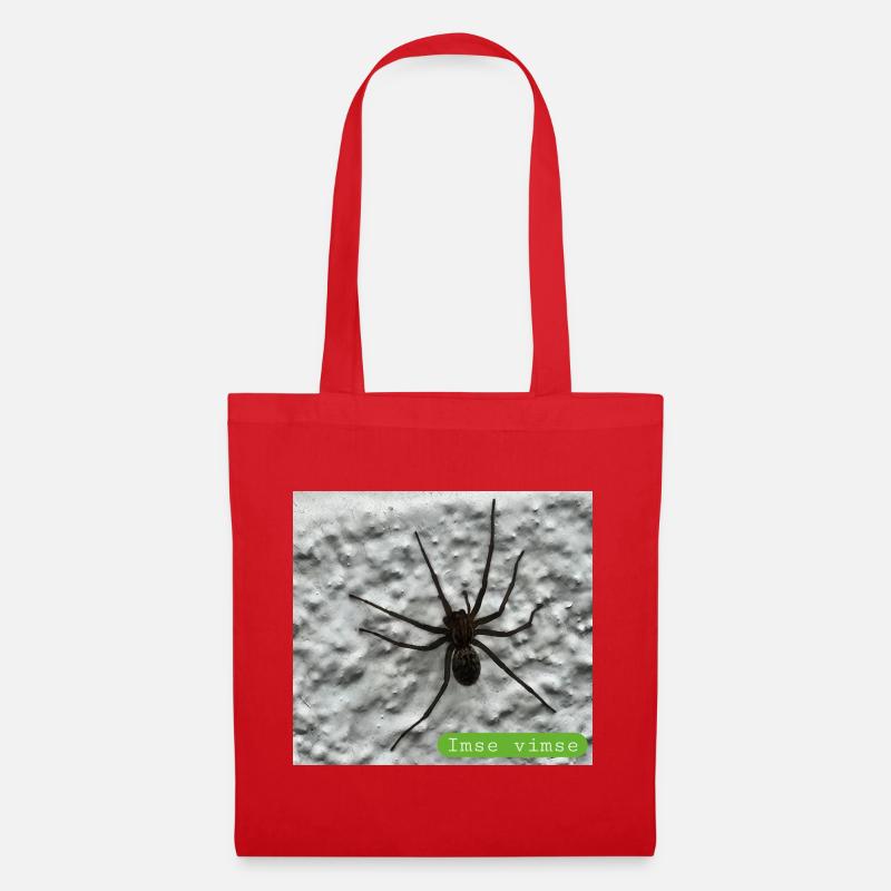 spider - Tote Bag - red
