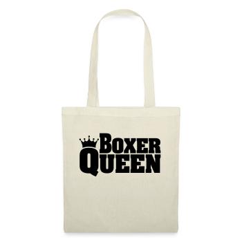 BOXER QUEEN - Stoffbeutel - Rot - Vorne