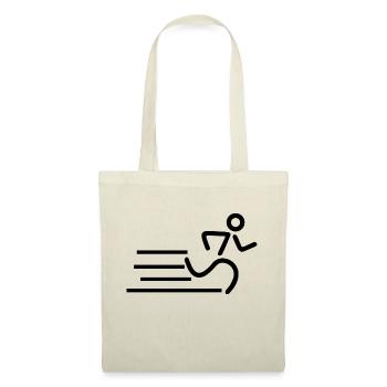 Marathon Running Run jogging - Sac en tissu - rouge - Devant