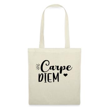Carpe Diem - Stoffbeutel - Rot - Vorne