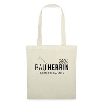 Builder - I'm in charge here - Tote Bag - red - Front