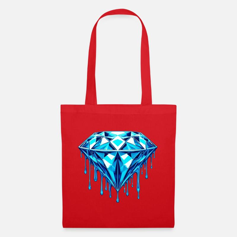 Diamant - Stoffbeutel - Rot