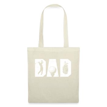 Golfing Dad - Lustiger Golfliebhaber Golfer - Stoffbeutel - Rot - Vorne