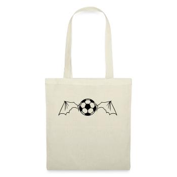 ball_bat_wings_1_color - Stoffbeutel - Rot - Vorne