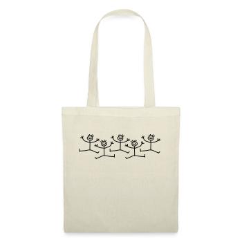Happy Party Guys - Sac en tissu - rouge - Devant