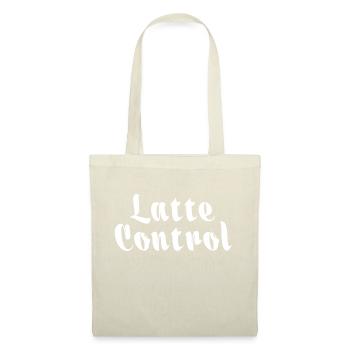 Funny Latte Enthusiasm Expresso Fan Graphique - Sac en tissu - nature - Devant