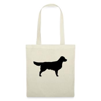 Golden Retriever - Sac en tissu - rouge - Devant