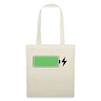 Battery Charged - Tote Bag - red - Front