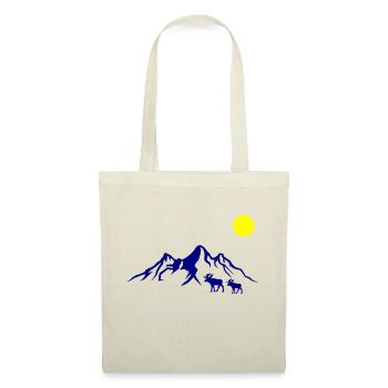mountains elche - Tote Bag - red - Front
