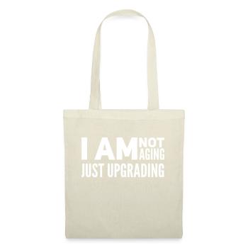I am not aging, just upgrading - Tote Bag - red - Front