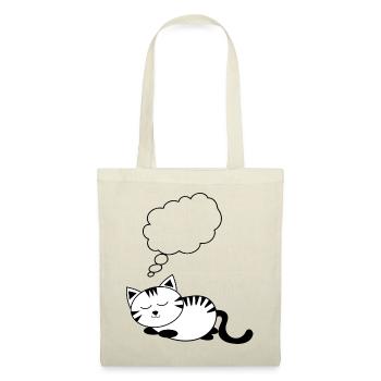 Cat KittenAnimal Comic Personalizable Gift - Tote Bag - red - Front