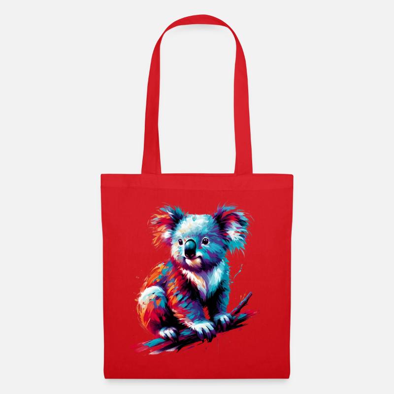 Koala - Stoffbeutel - Rot
