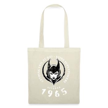 60. Geburtstag Using Superpowers Since 10/1965 - Stoffbeutel - Rot - Vorne