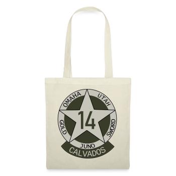 Insigne Militaire Calvados 14 - Sac en tissu - rouge - Devant