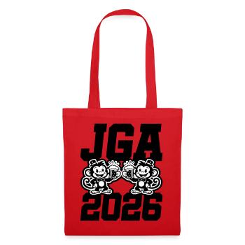 Jga 2026 Bachelor Party Monkeys - Tote Bag - red - Front