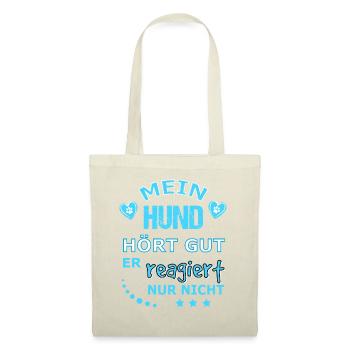 My dog hears well, never responds - Tote Bag - red - Front