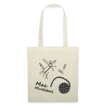 Mac multitool penknife paperclip Handyman - Sac en tissu - rouge - Devant