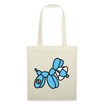 Funny Balloon Artist Dog Protective Collar Veterinarian - Tote Bag - red - Front