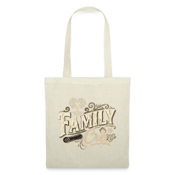 Family Crew Vintage Family Saying - Tote Bag - red - Front