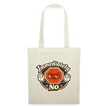 Instant No Stop Sign Cartoon - Tote Bag - red - Front
