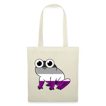 Grenouille Ace Pride - Sac en tissu - rouge - Devant
