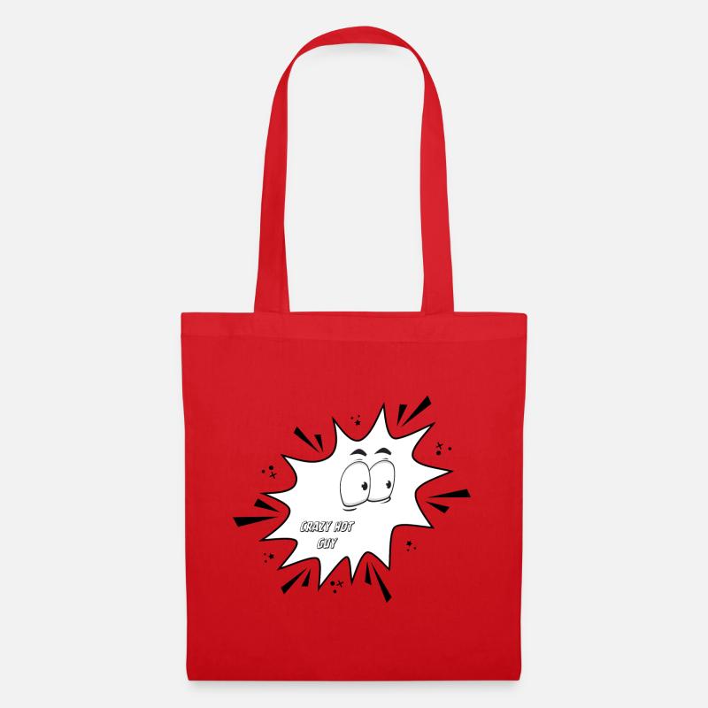 Fou Mec Chaud - Sac en tissu - rouge