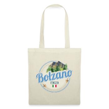 Bolzano, Trentin, Tyrol du Sud, Italie, souvenir vintage - Sac en tissu - rouge - Devant