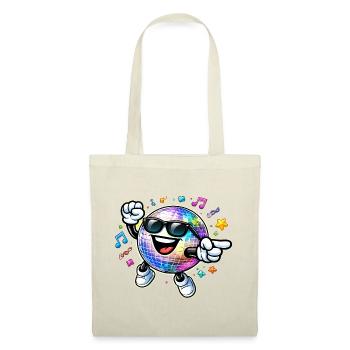 Rainbow Disco Ball Dance Party - Tote Bag - red - Front