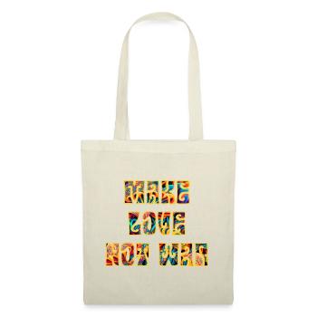 make love not war mushroom - Tote Bag - red - Front