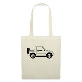 Vitara Cabriolet - Sac en tissu - rouge - Devant