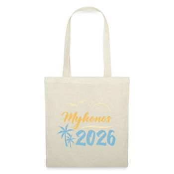 Mykonos 2026 - Tote Bag - red - Front