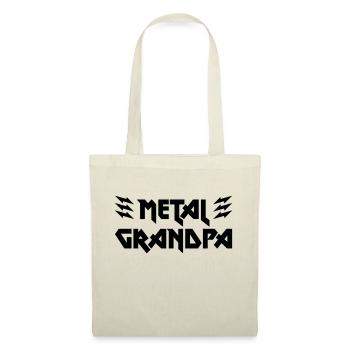 Cadeau de chemise de famille de papy en métal - Sac en tissu - rouge - Devant