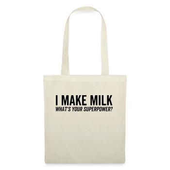 I Make Milk What's Your Superpower - Tote Bag - red - Front