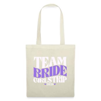 Team Bride Hen Party Bachelorette Party 2026 - Tote Bag - red - Front